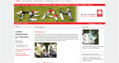 Desktop Screenshot of caritas-altenheim-berching.de